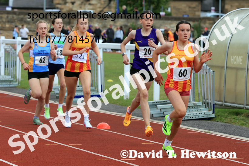 Middle Distance, 2026 Northern Schools Inter Counties, Wentworth, Hexham. Photo: David T. Hewitson/Sports for All Pics
